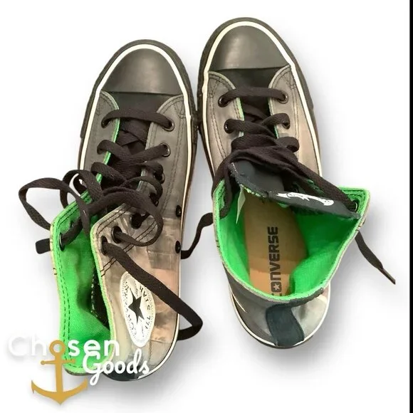 Converse x DC Comics Joker & Harley Quinn Art All Star High Tops Men 5 Women 7 - Picture 9 of 9